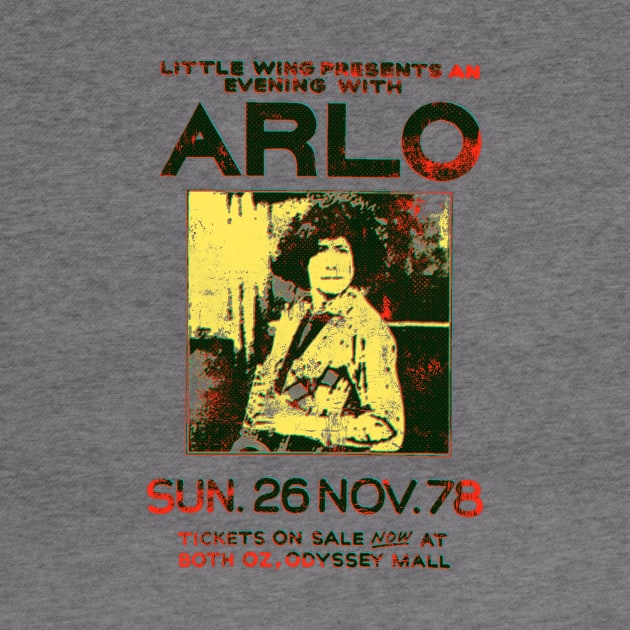 Arlo Guthrie by HAPPY TRIP PRESS